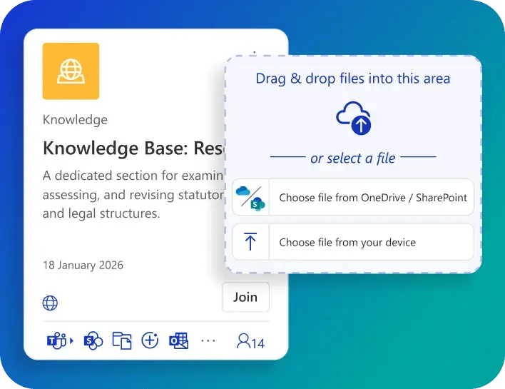 Structure the knowledge layer