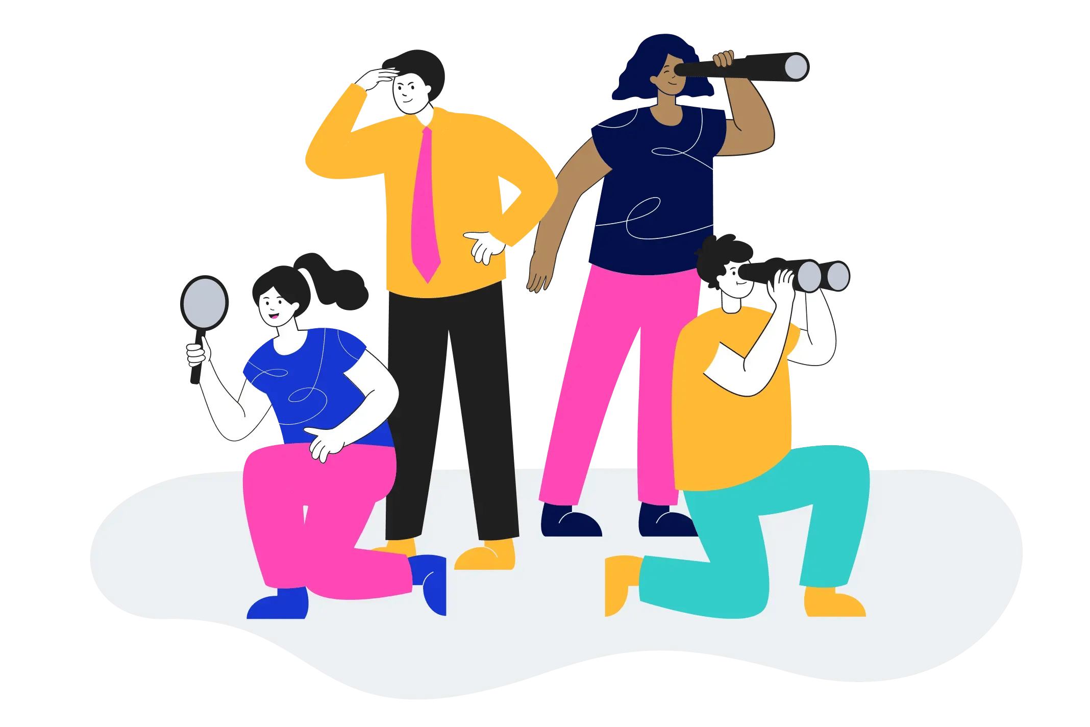 People searching