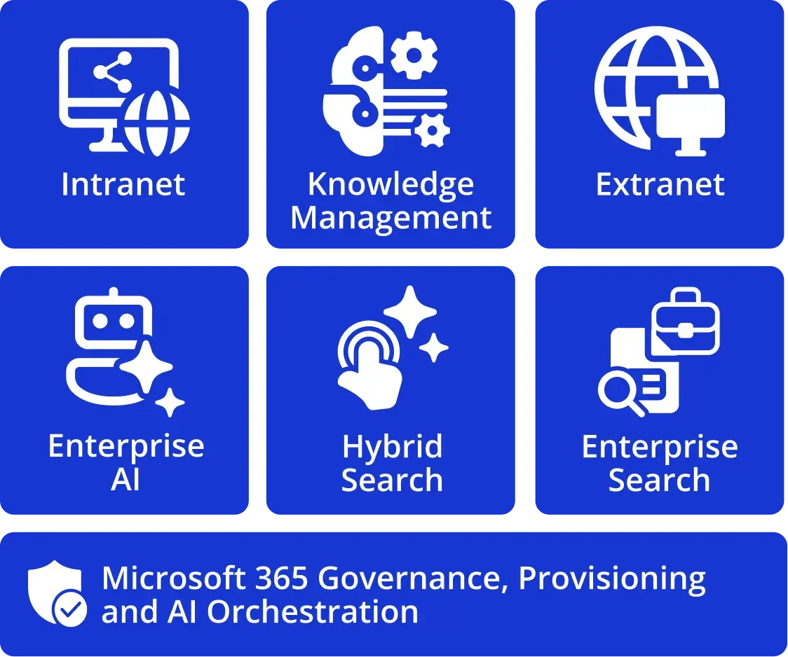 Atlas square infographic royal blue