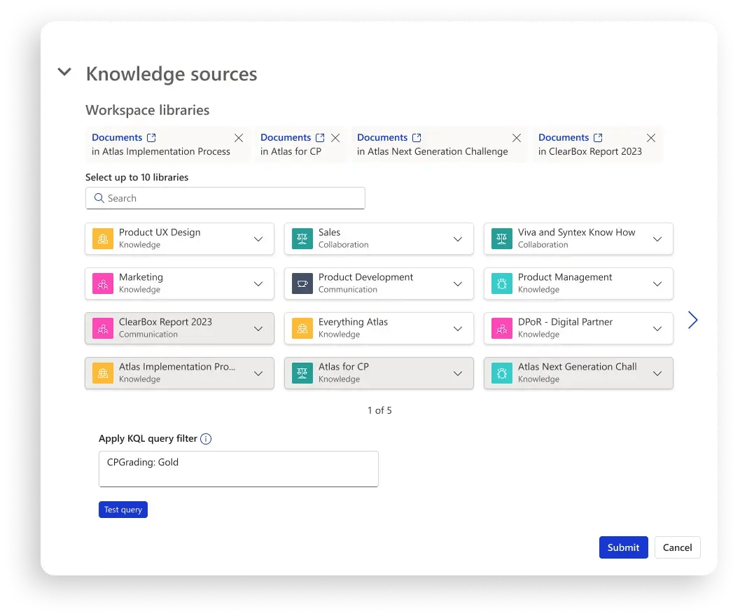 Edit Knowledge Collection horizontal