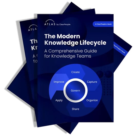 The Modern Knowledge Lifecycle - cover 3D