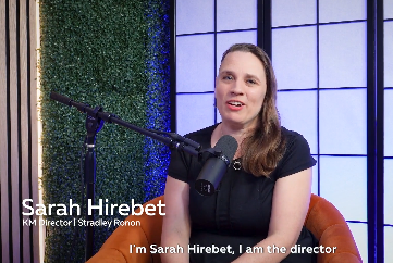 Sarah Hirebet Stradley Ronon Video Testimonial Thumbnail